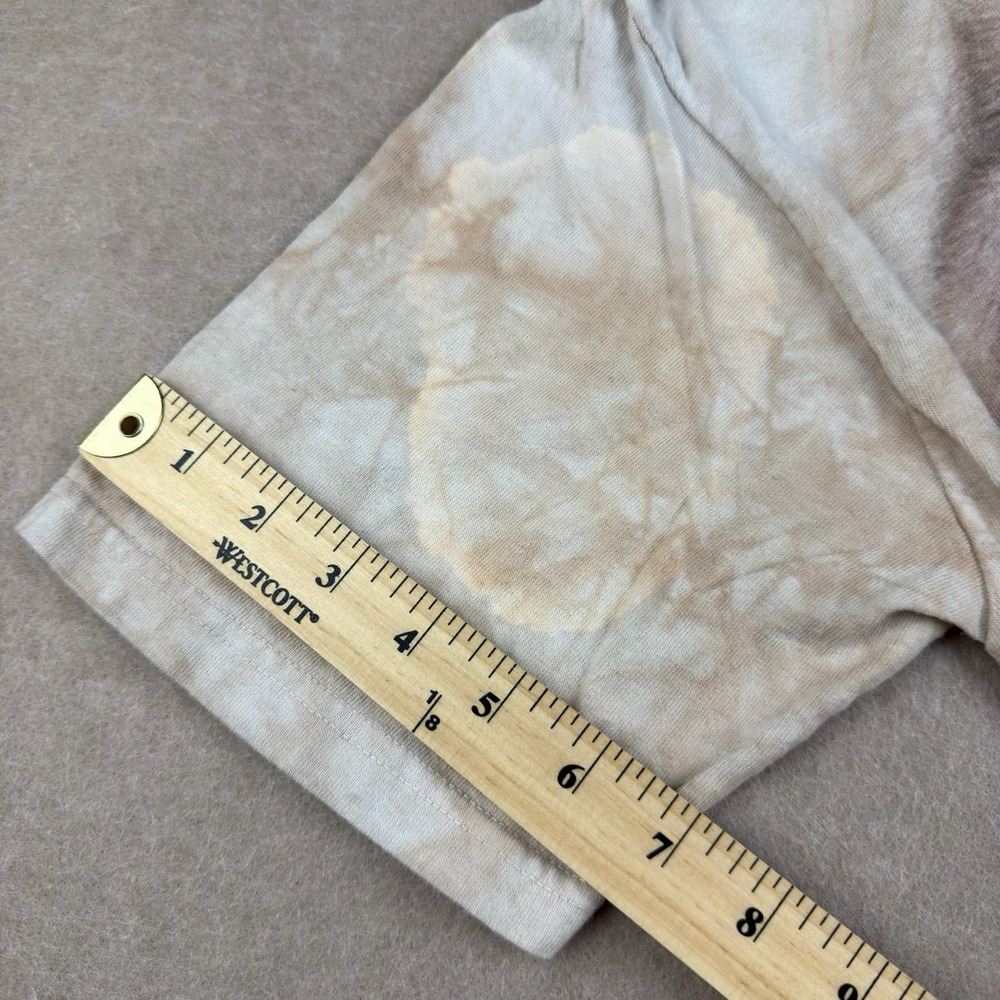 The Mountain M Beige Tie Dye Pug Dog Face T-Shirt Men's Animal Tee Dog Lover Pet - Picture 6 of 7